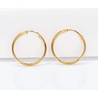 Brinco em Ouro 18k Argola Clássica de 13 Milímetros