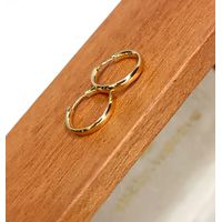 Brinco em Ouro 18k Argola Clássica de 13 Milímetros