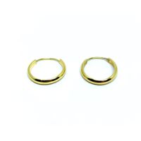 Brinco em Ouro 18k Argola Polida