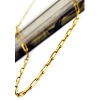 Corrente em Ouro 18k Cadeado 60 Centímetros
