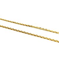 Corrente em Ouro 18k Cadeado 70 Centímetros
