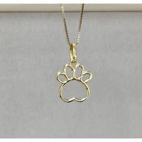 Pingente Coleção Pet Patinha de Cachorro 