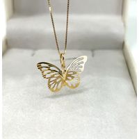 Borboleta Vazada Diamantada