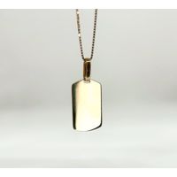 Placa Eternelle em Ouro 18k