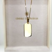 Placa Eternelle em Ouro 18k