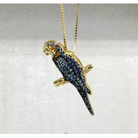 Pingente Papagaio Ouro 18k