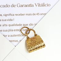 Pingente Bolsinha com Letra Personalizado