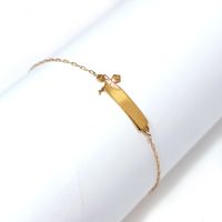 Pulseira em Ouro 18k Bailarina