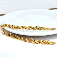 Pulseira em Ouro 18k Círculos Entrelaçados