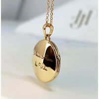 O Relicário Diamante Personalizado em Ouro 18k cravejado com Diamantes 