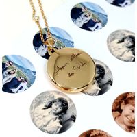 O Relicário Diamante Personalizado em Ouro 18k cravejado com Diamantes 