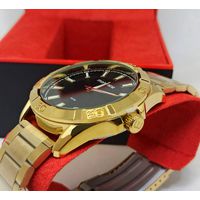 Relógio Masculino Mondaine Dourado de Pulso