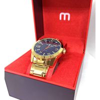 Relógio Mondaine Dourado Masculino de Pulso