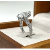 Anel Solitário Lab Grown Diamond