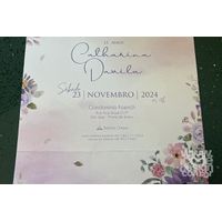Convite 15 anos - Paris Catharina