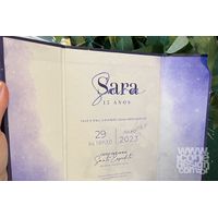 Convite 15 anos - Sara