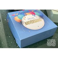 Caixa de Papel para Aniversários