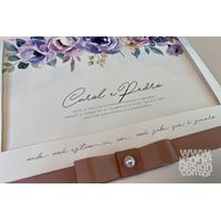 Convite de Casamento Moscou C&P