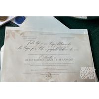 Convite de Casamento New York A&D