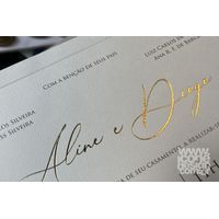 Convite de Casamento New York A&D