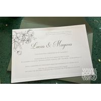 Convite de Casamento New York L&M