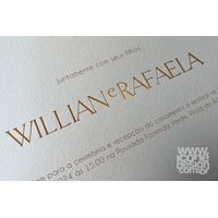 Convite de Casamento New York R&W
