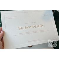 Convite de Casamento New York R&W