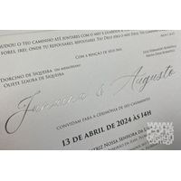 Convite de Casamento - New York J&A 