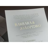 Convite De Casamento Berlim - J&B