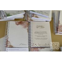 Caderno Pautado personalizável empresarial Claudia Pierri - 17x23cm 