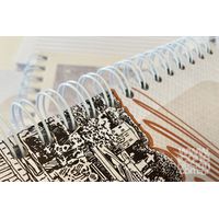 Caderno Pautado personalizável empresarial Courier 2023 - A4