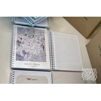 Caderno Pautado personalizável empresarial Courier 2023 - A4