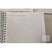 Caderno Pautado personalizável empresarial Courier 2023 - A4