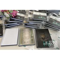 Caderno Pautado Personalizável Empresarial Ícone Design 2021 checklist - 14x20cm