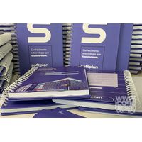 Caderno Pautado Personalizável Empresarial Softplan - 15x21cm