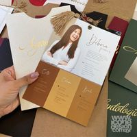 Convite de Formatura|Envelope Colors 