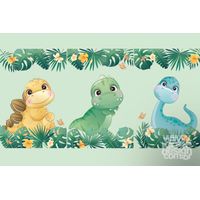 Kit 3 Quadros Infantil Dino 20x30