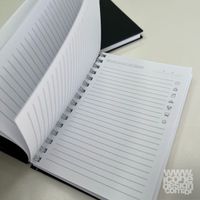 Agenda personalizável empresarial 15x21cm 