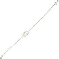 Pulseira em Prata de 19cm Algemas - ILLUM JOIAS