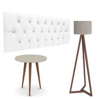 Conjunto Cabeceira Painel... - Incasa Móveis