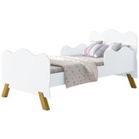 Cama Infantil Angel Branc... - Incasa Móveis