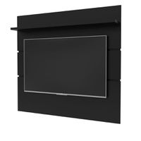 Painel Prism 140 cm Preto para TV de até 46 Polegadas Patrimar - Incasa Móveis