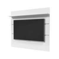 Painel Prism 140 cm Branco para TV de até 46 Polegadas Patrimar - Incasa Móveis