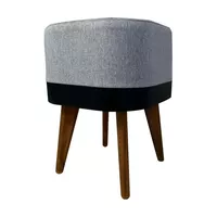 Puff Ravena Decorar Linho... - Incasa Móveis