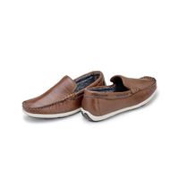 Mocassim Niteroi Infantil de Couro - Brown/Café
