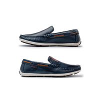Mocassim Niteroi Infantil de Couro - Royal/ Whisky