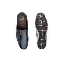 Mocassim Niteroi Infantil de Couro - Royal/ Whisky