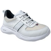 Tenis Infantil Ultra Light em Couro - Off White E L