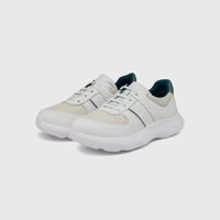 Tenis Infantil Ultra Light em Couro - Off White E L