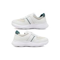 Tenis Infantil Ultra Light em Couro - Off White E L